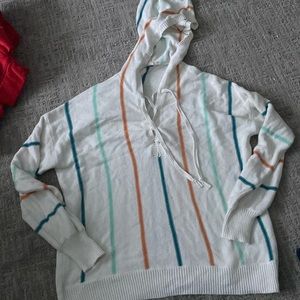 Hoodies Roxy striped sweater